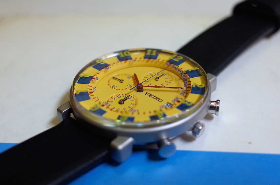 SEIKO ソットサス イエロー LIMITED EDITION camping.com